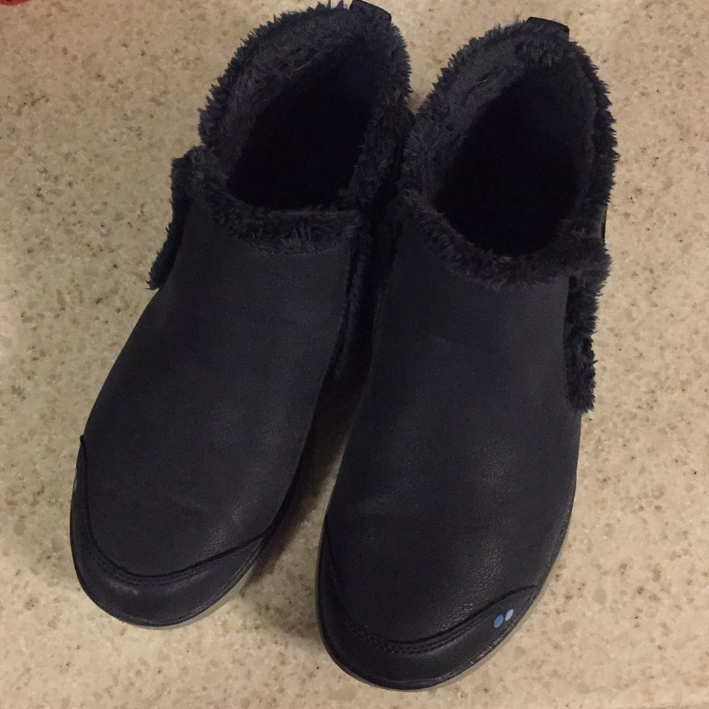 Navy Ryka memory foam booties size 7.5